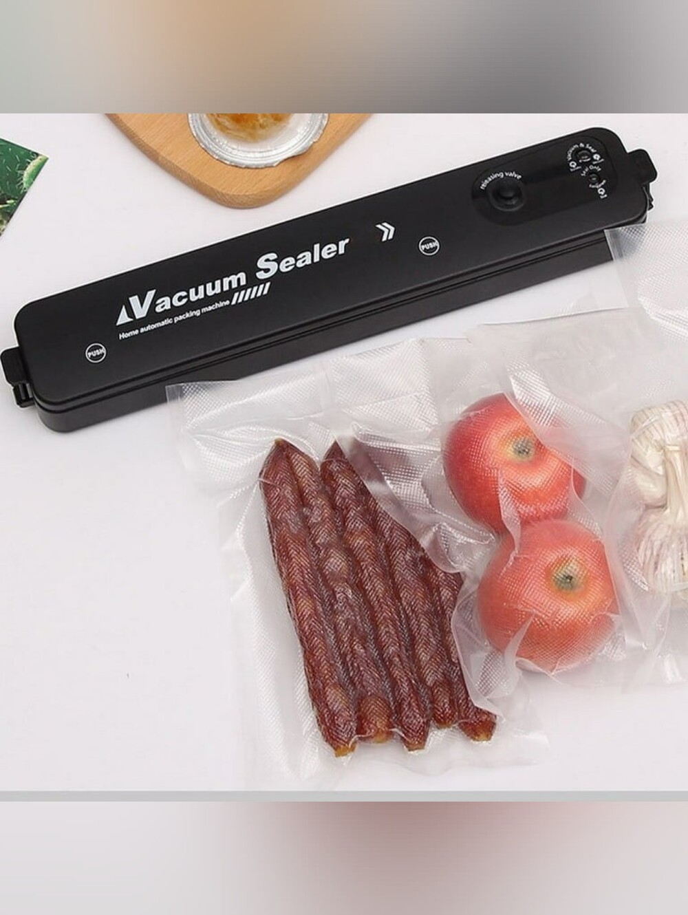 Vacuum Sealer WHITE - Picture 3 of 5